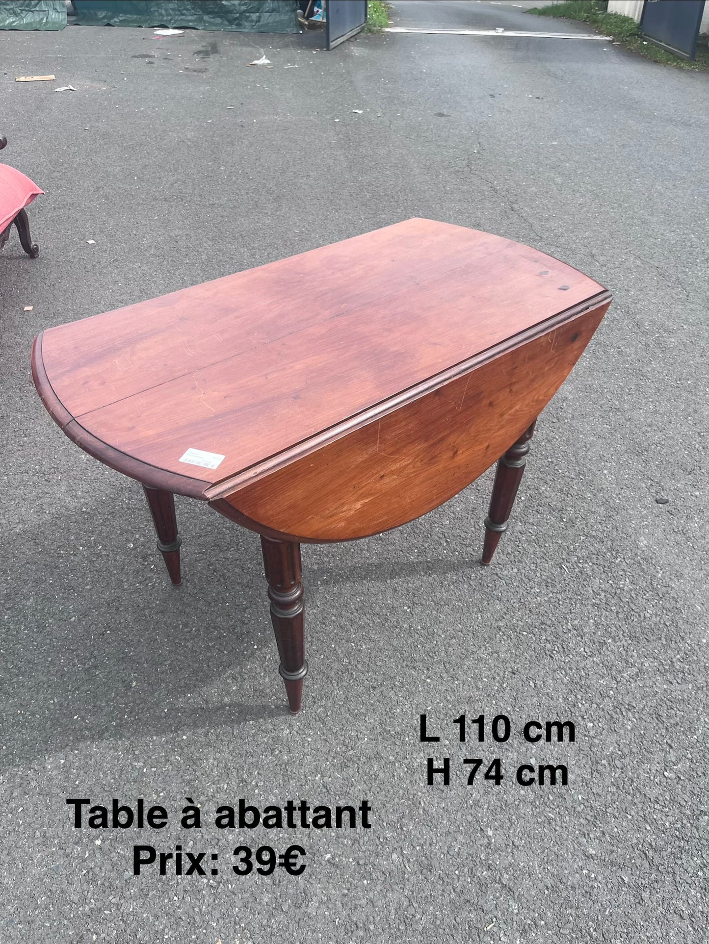 Table à abattant 067303