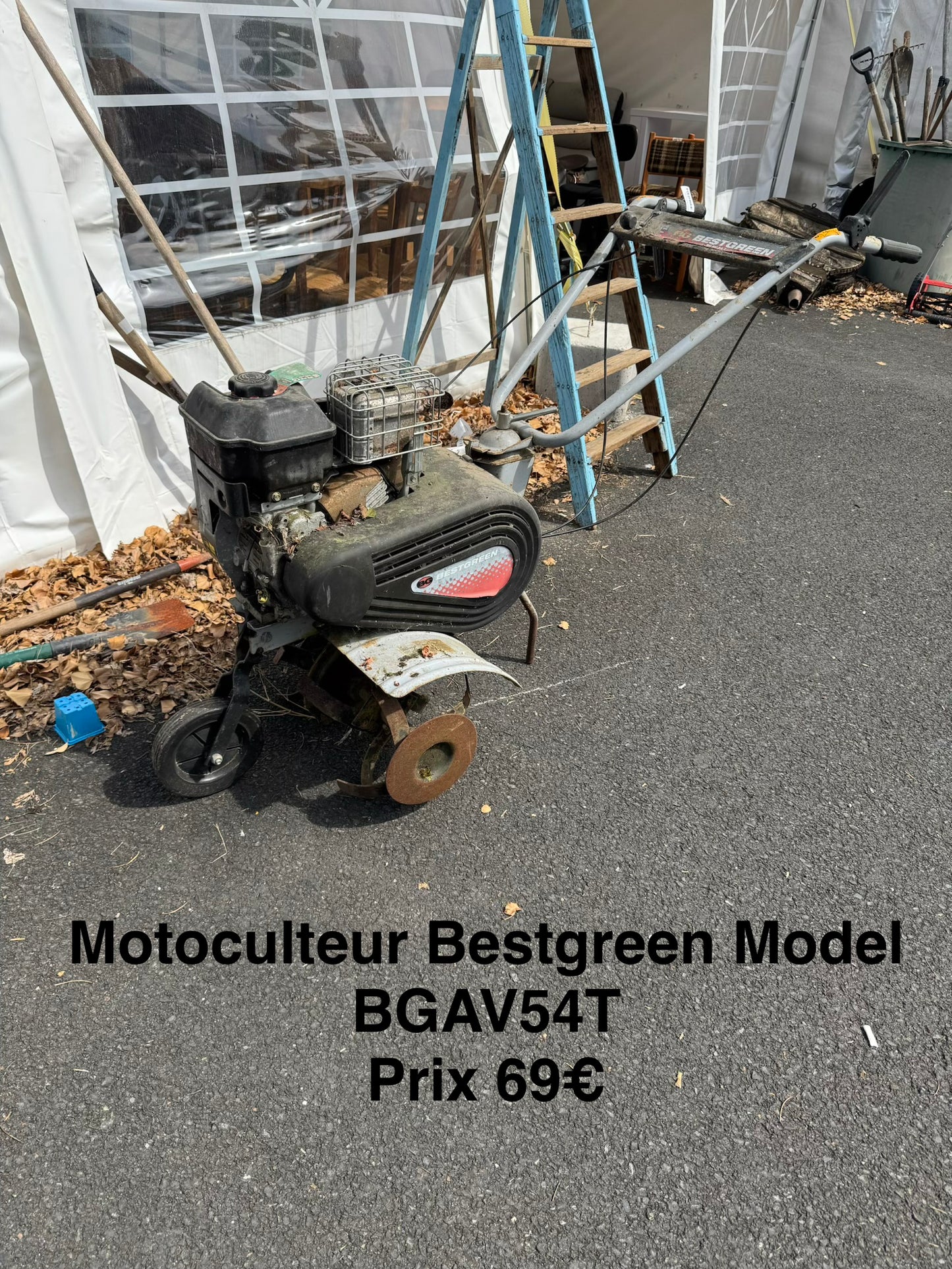 Motoculteur Bestgreen modèle BGAV54T 063979