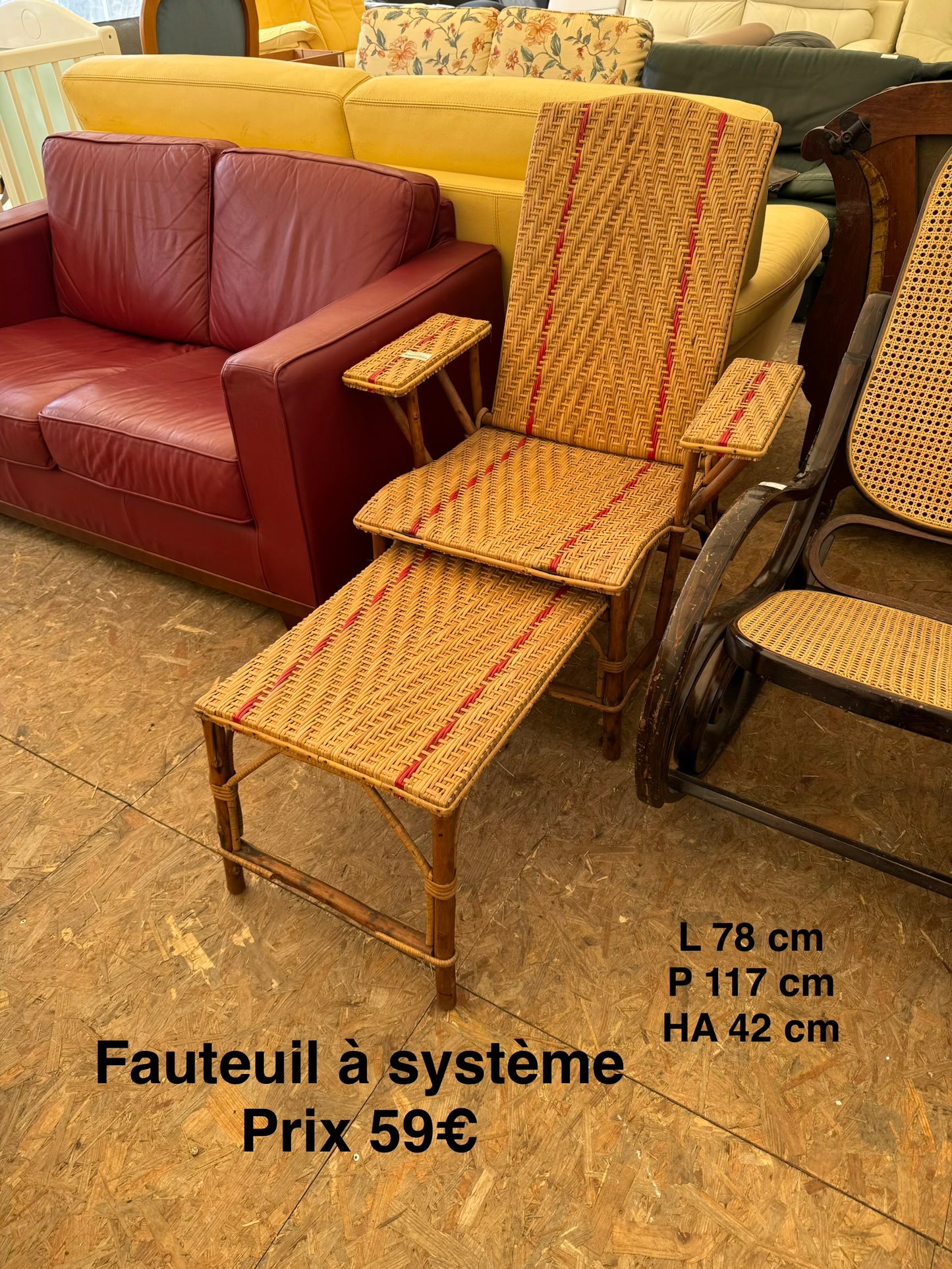 Fauteuil à système 063804