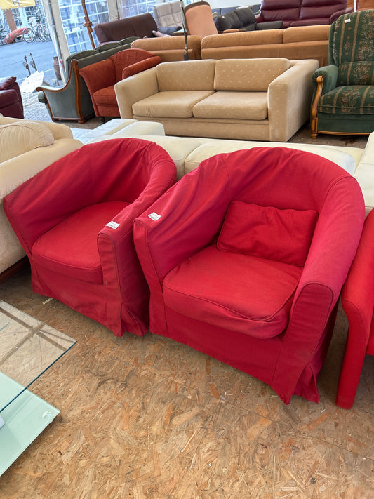 Fauteuil cabriolet rouge 045320