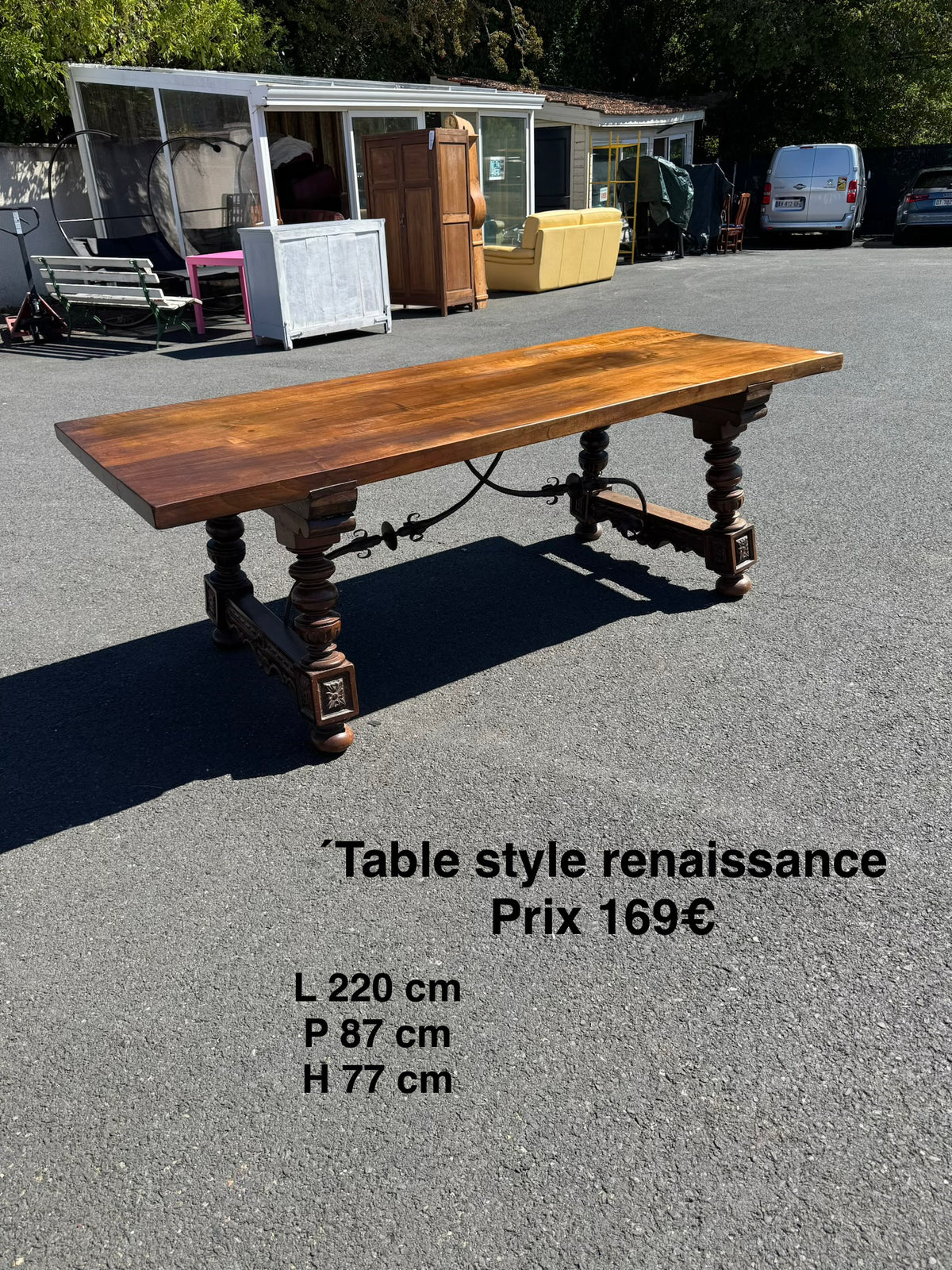 Table style renaissance 068161