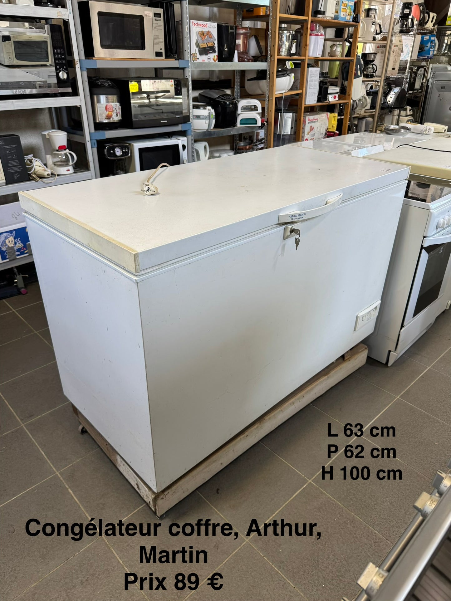 Congélateur coffre Arthur Martin 065169￼