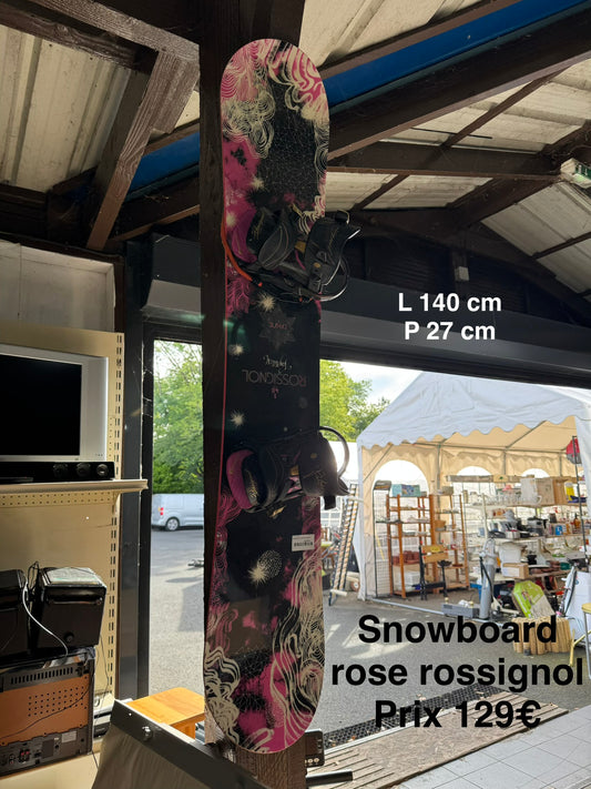 Snowboard rose rossignol 061736