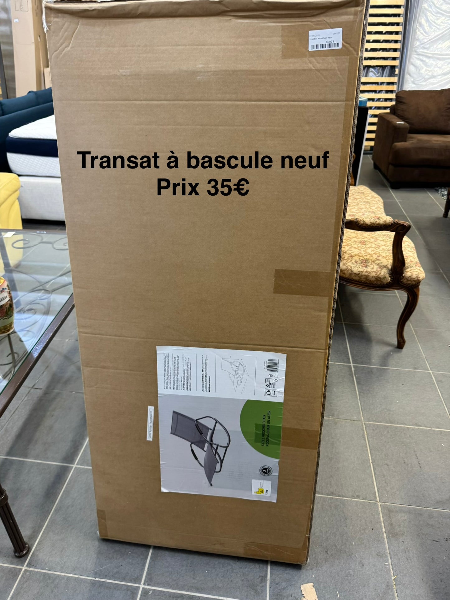 Transat à bascule neuf 066167