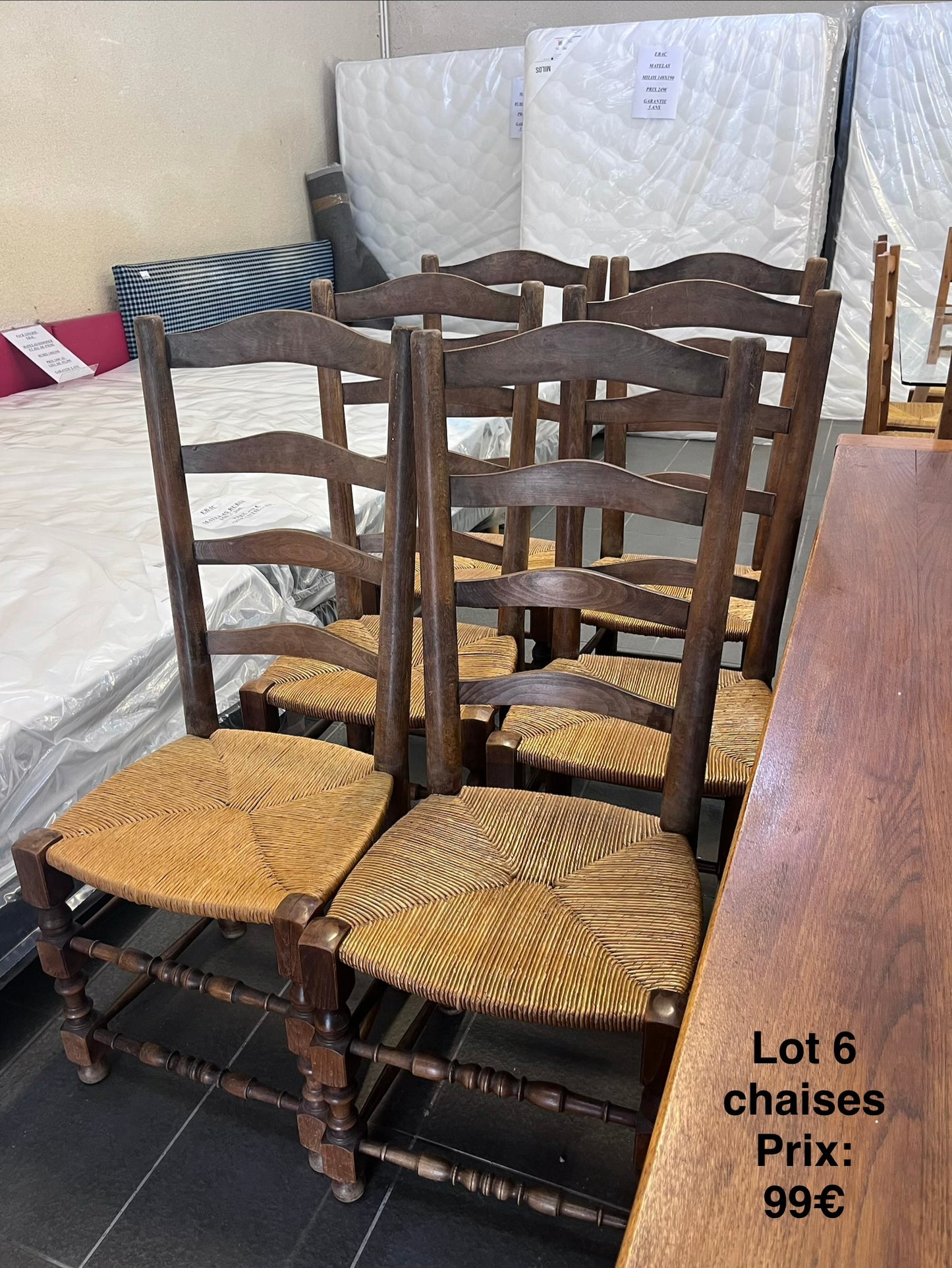 Lot de 6 chaises 067190