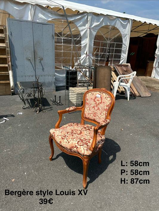 Bergère style Louis XV 064595
