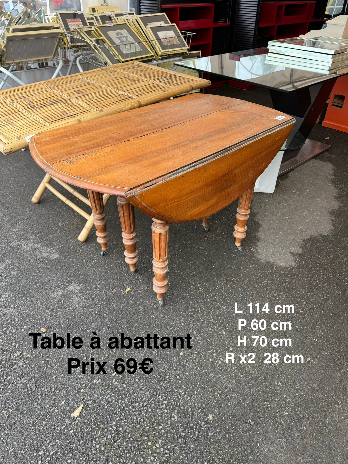 Table à abattant 062712