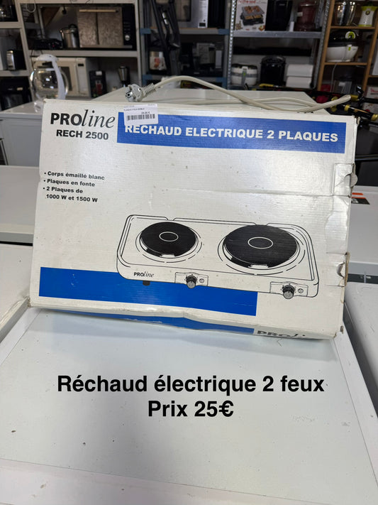 Réchaud électrique 2 plaques 064942