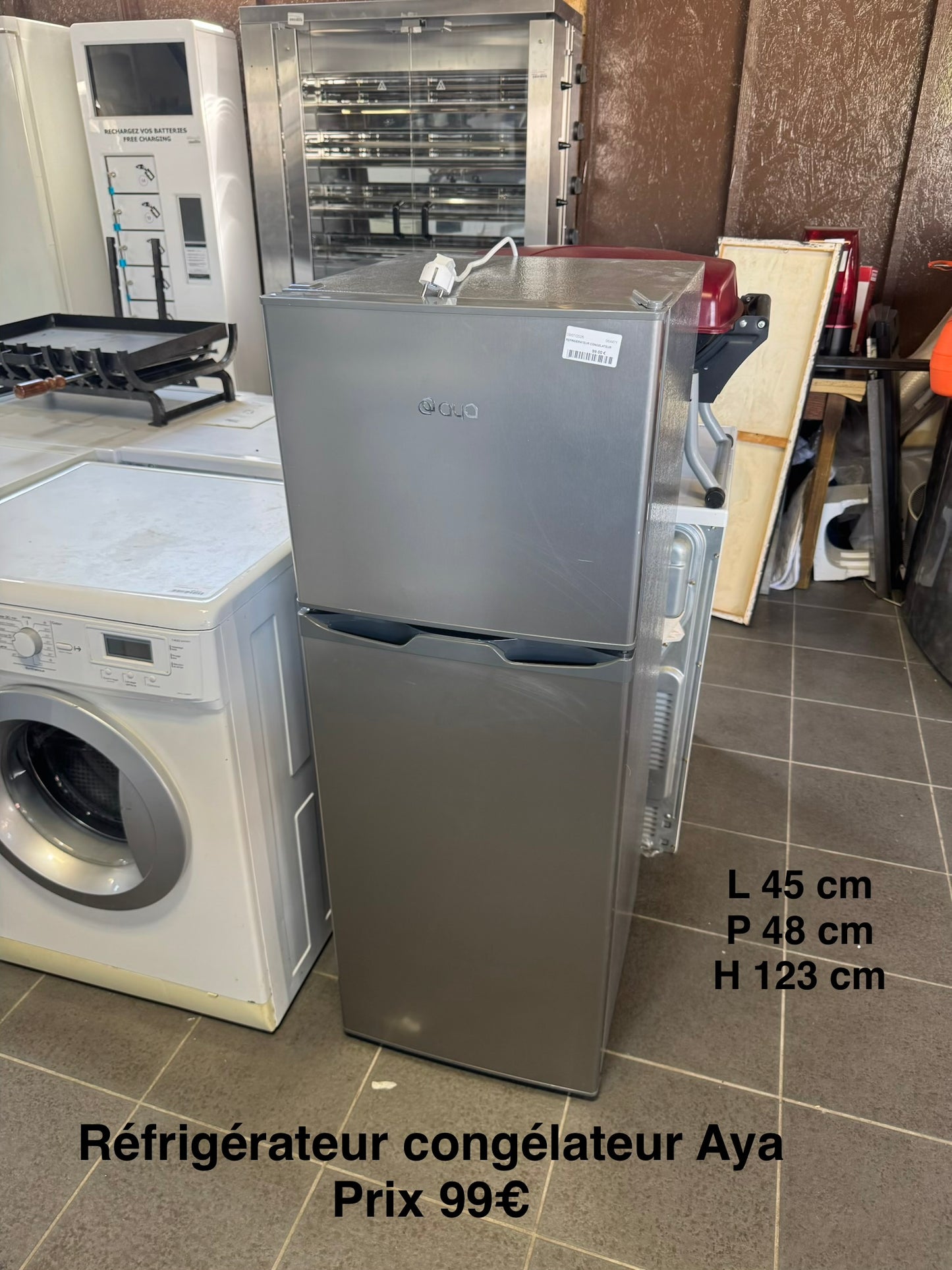 Réfrigérateur congélateur Aya 064471