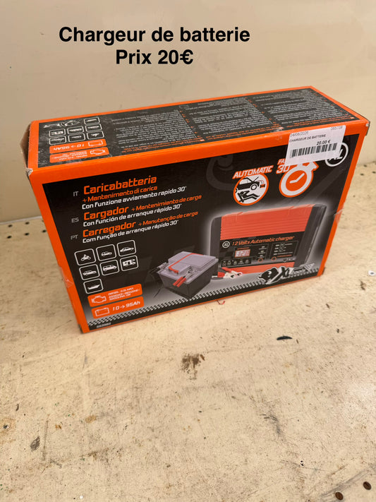 Chargeur de batterie 065708