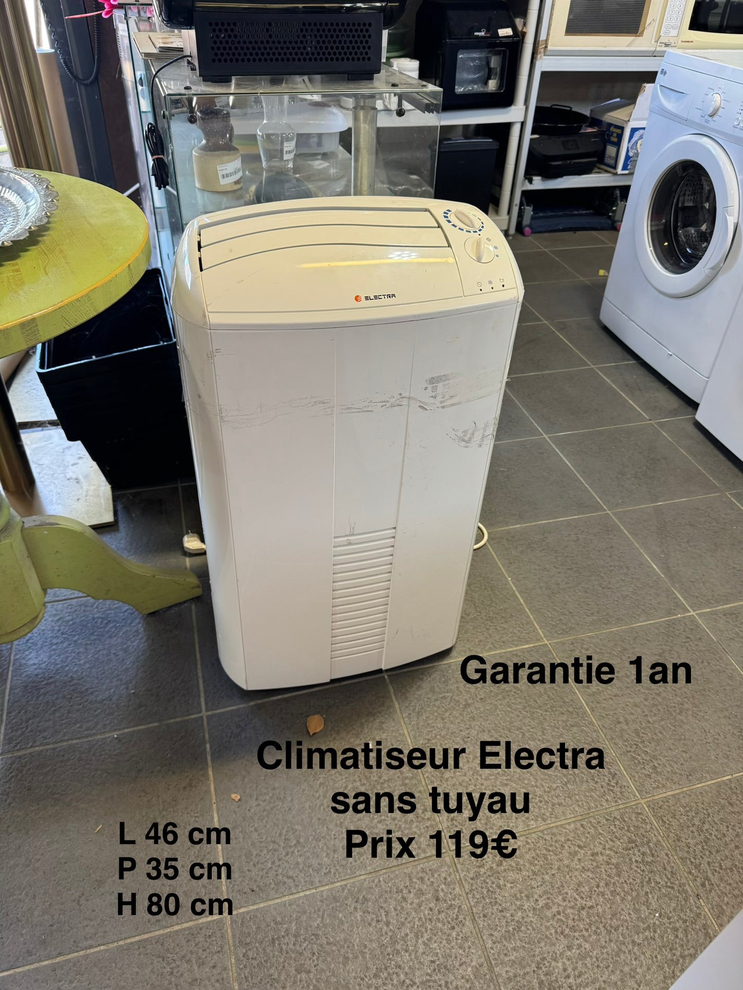 Climatiseur electra sans tuyau 064101