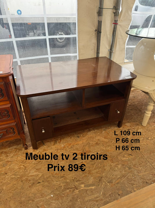 Meuble tv 2 tiroirs 051204