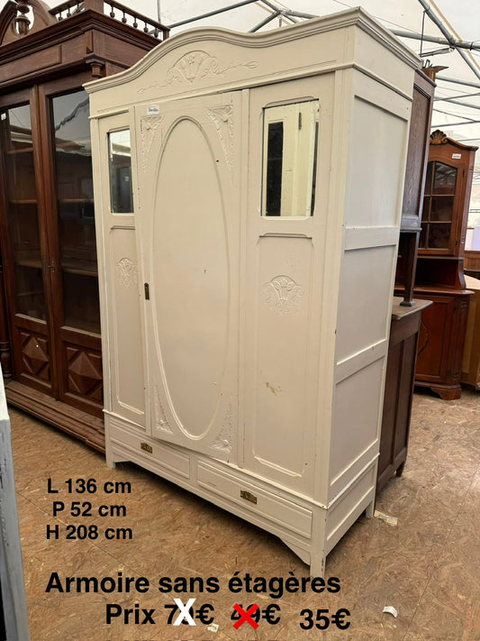 Armoire sans étagères 061441