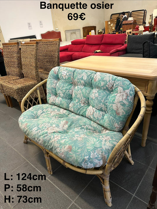 Banquette osier 057103