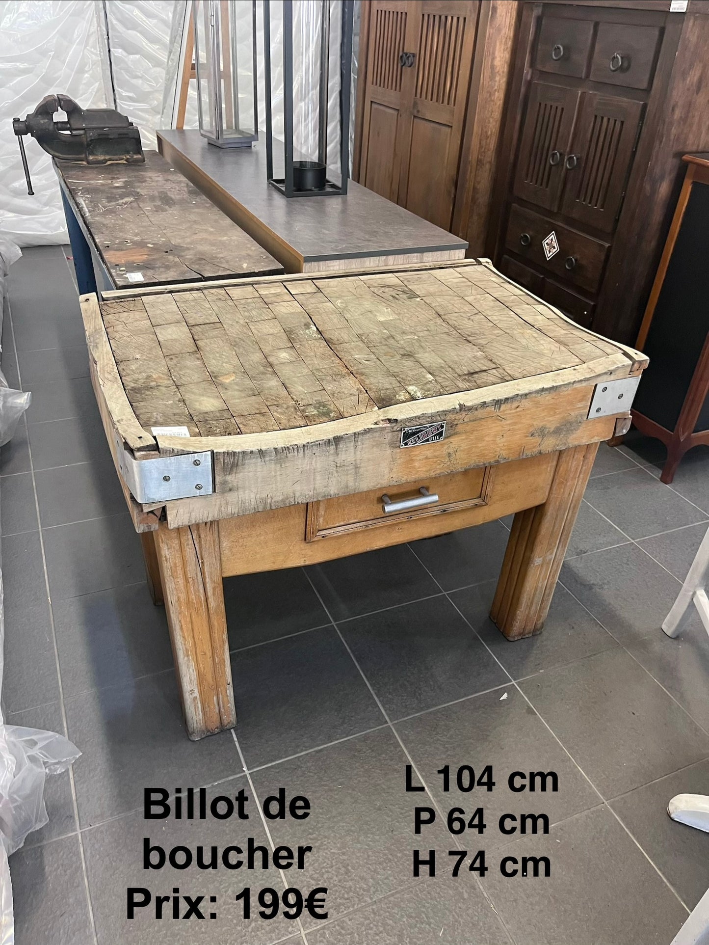 Billot de boucher 067705