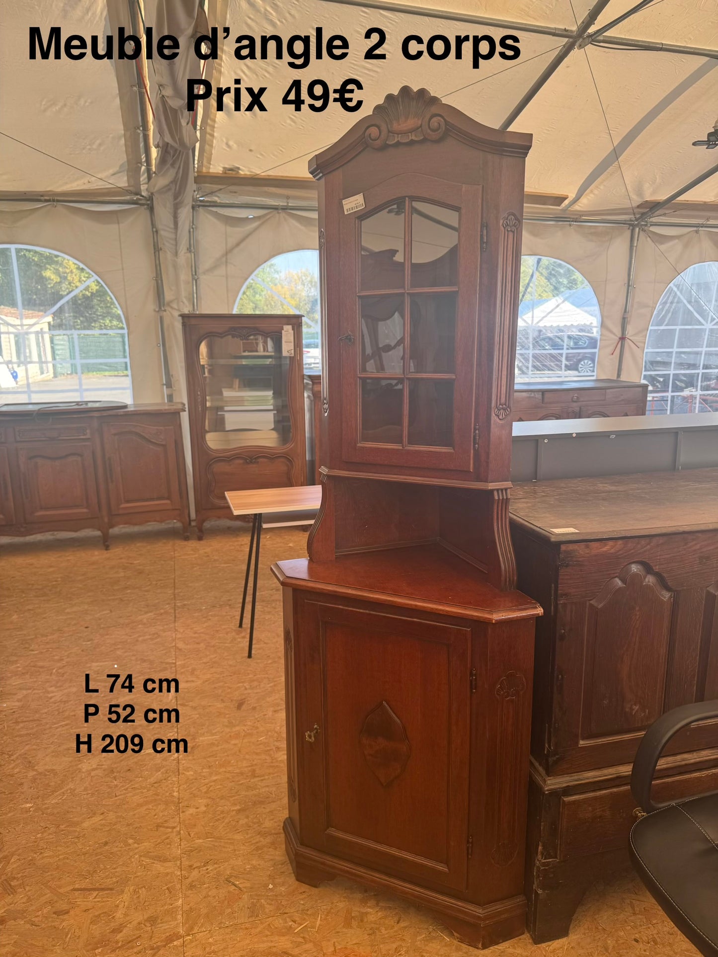 Meuble d’angle 2 corps 048759