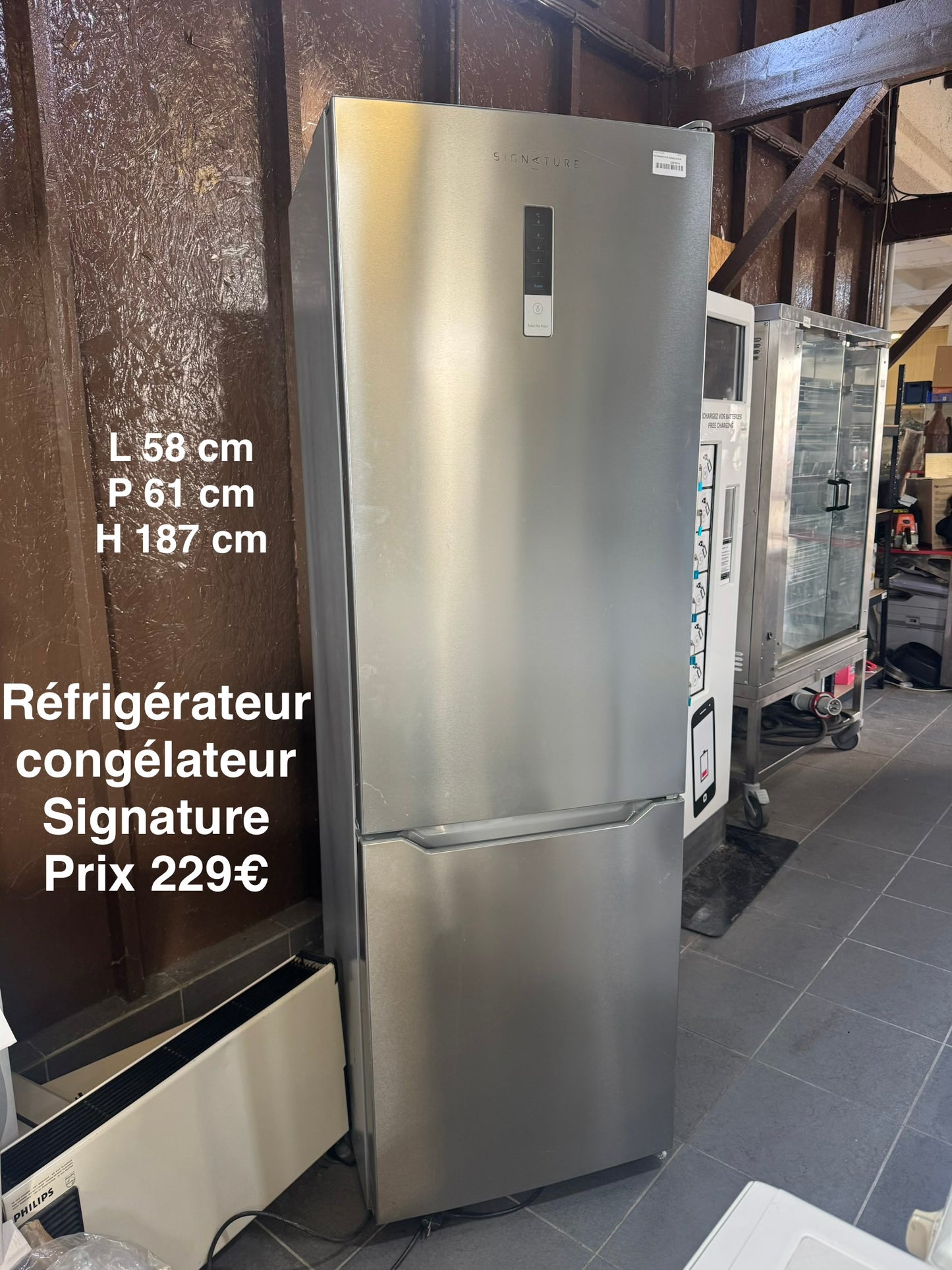 Réfrigérateur congélateur Signature 065761