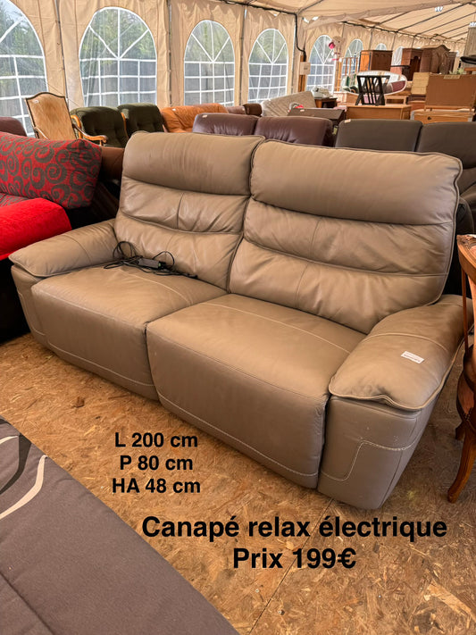 Canapé relax électrique 060643