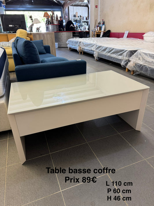 Table basse coffre 066394