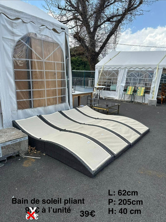 Bain de soleil pliant 064717