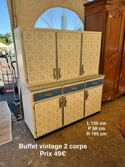 Buffet vintage 2 corps 065964