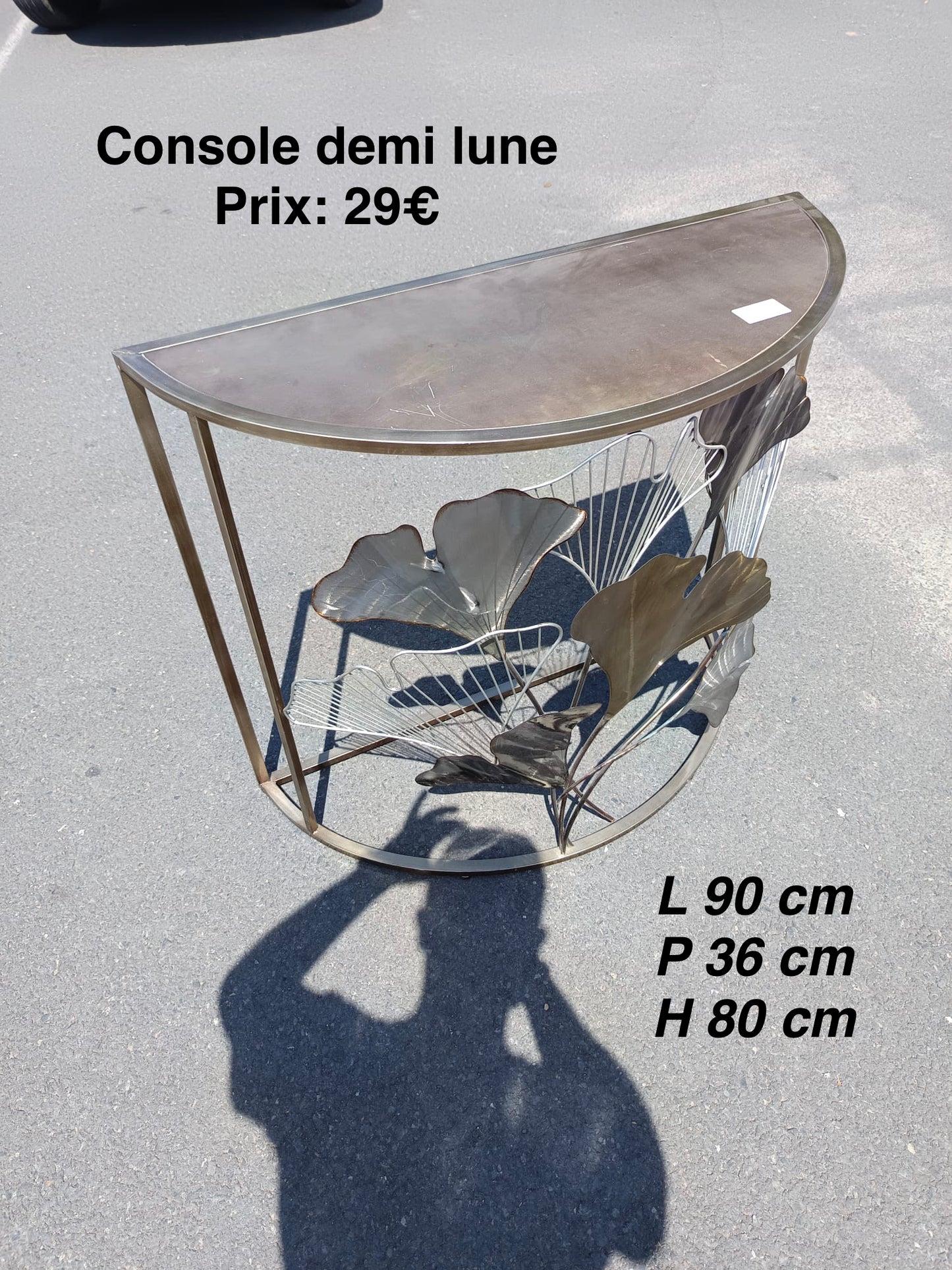Console demi lune 064143