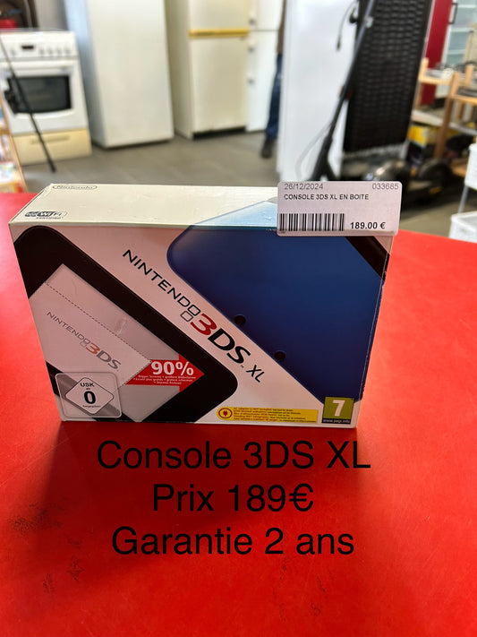 Console 3DS XL en boîte d’origine