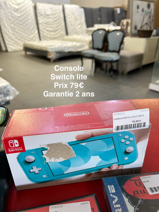 Console switch lite en boîte