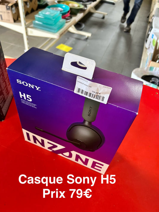 Casque Sony H5 en boîte