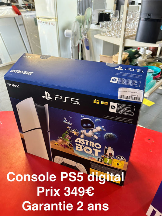 Console PS5 édition digital