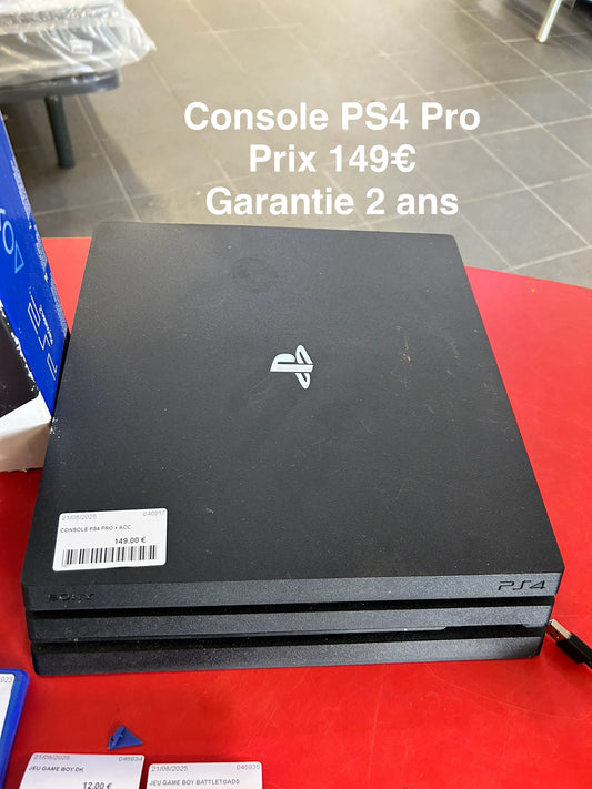 Console PS4 Pro