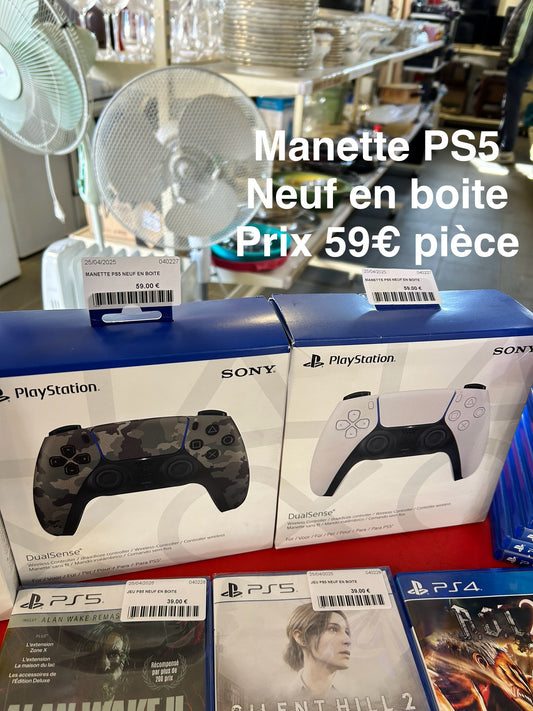 Manette PS5 neuve en boite