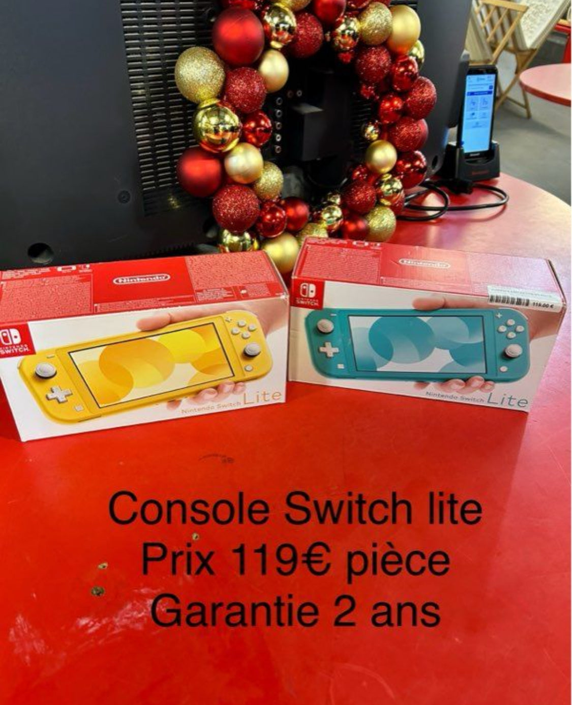 Console switch lite