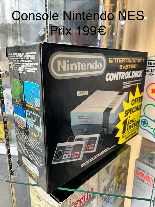 Console Nintendo NES en boîte d’origine