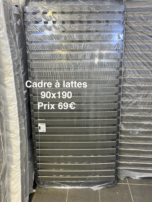 Cadre à lattes 90x190