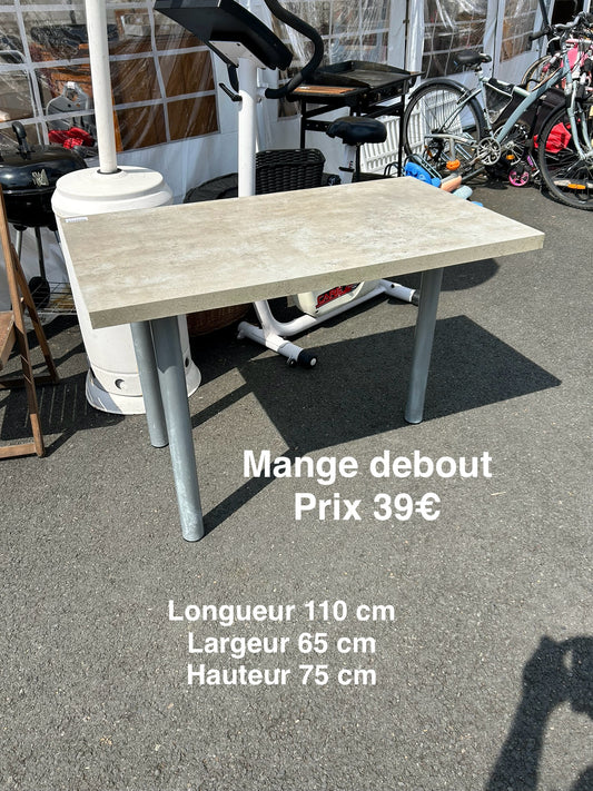 Table haute mange debout 047027