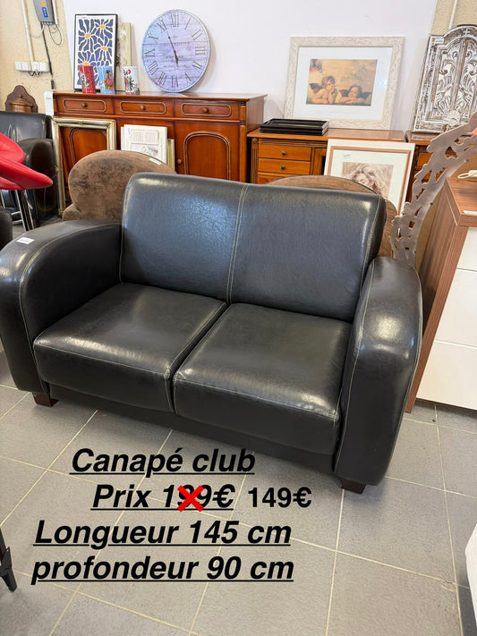 Canapé club simili cuir  061205