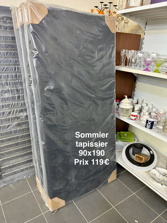 Sommier tapissier  90x190