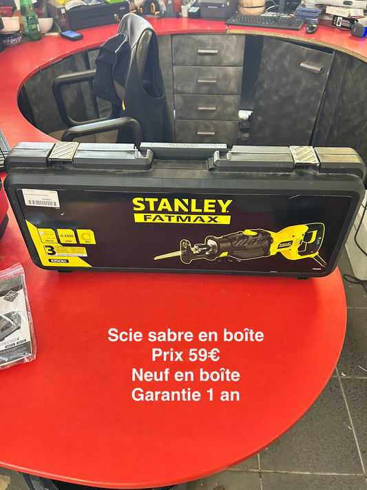 Scie sabre Stanley garantie 1 an 046997