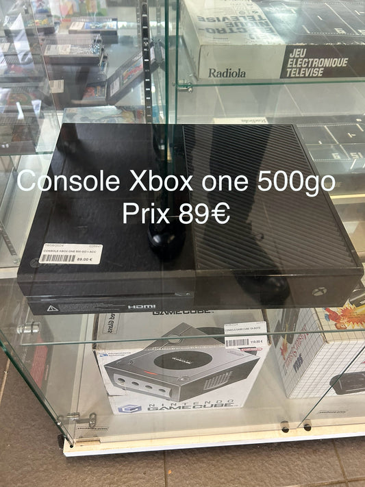 Console Xbox one 500 go