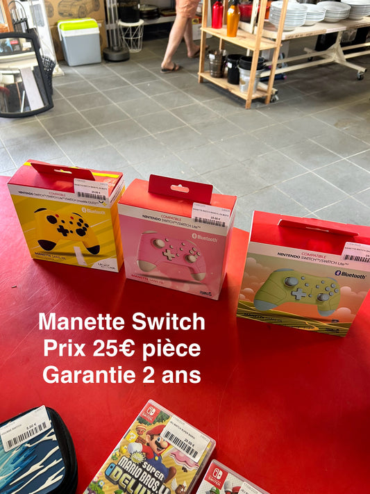Manette Switch Pro sans fil