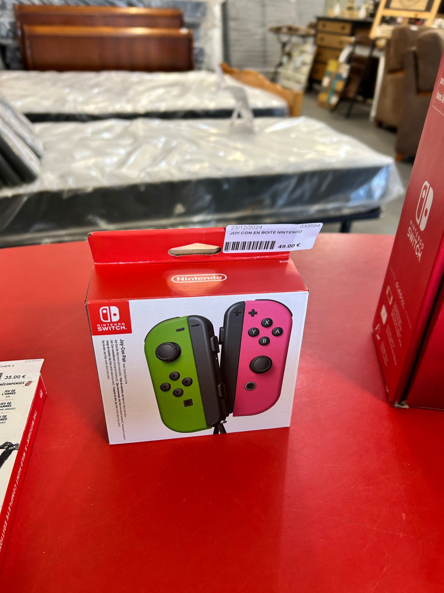 Joy con Nintendo la paire