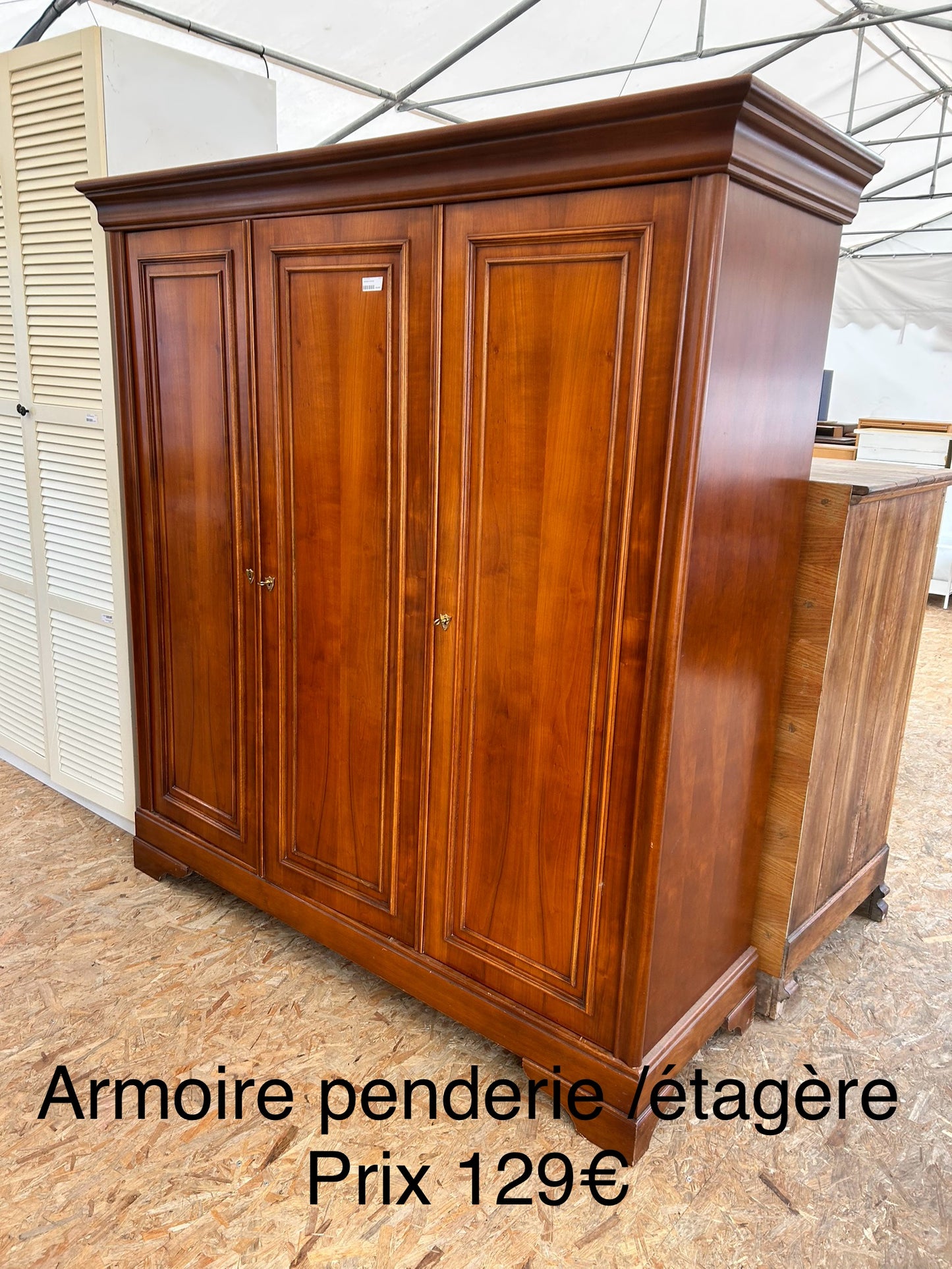 Armoire penderie 3 portes 033418