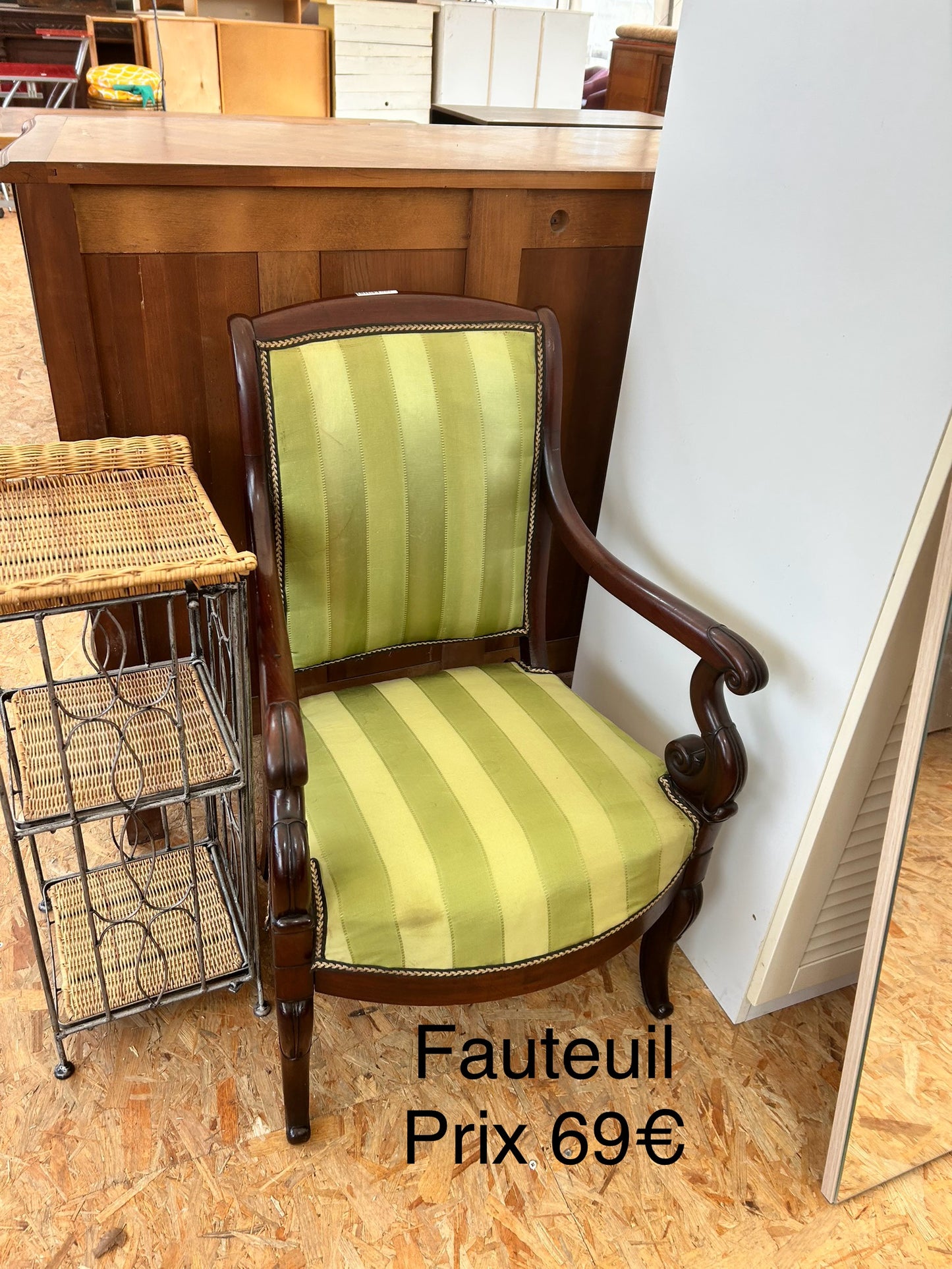 Fauteuil Acajou 033383