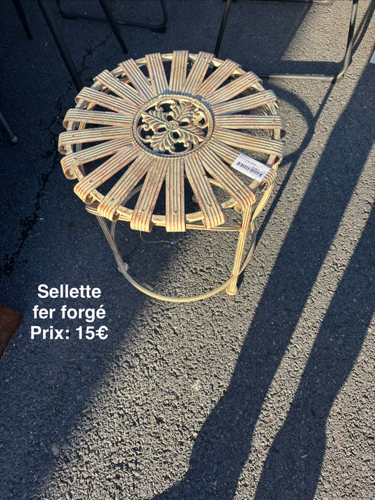 Sellette fer forgé 069765