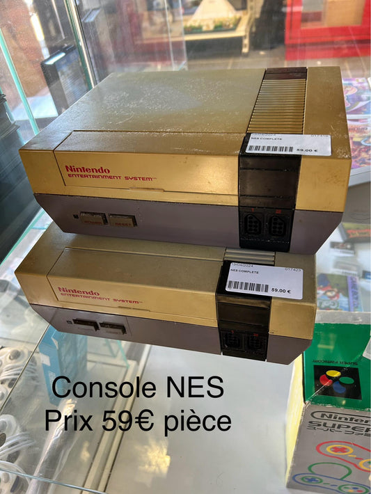 Console Nintendo nes 017423