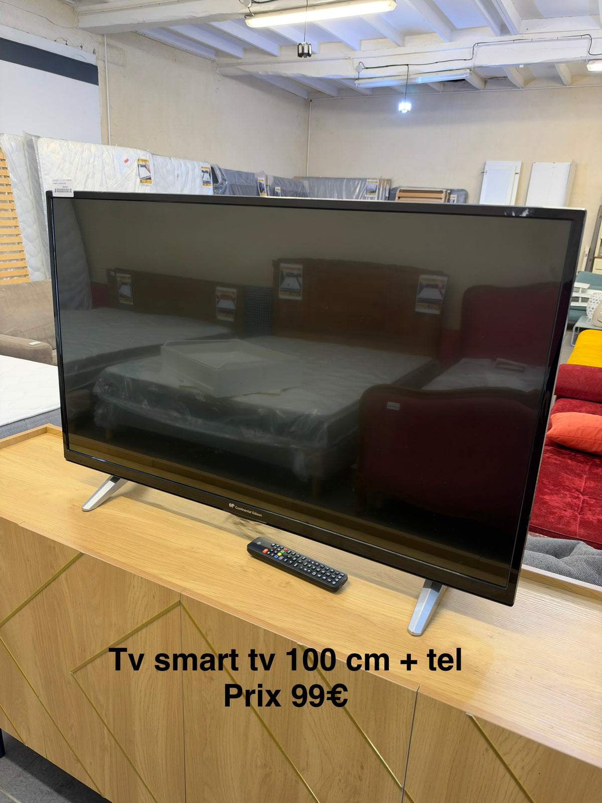 Tv smart tv 100 cm + tel 069628