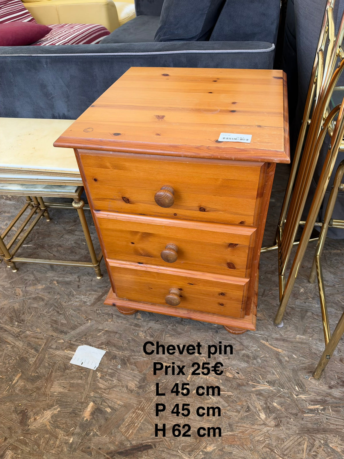 Chevet pin 069375