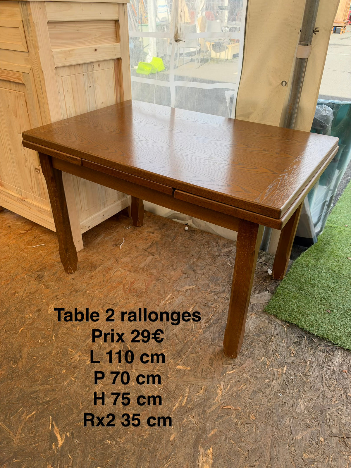 Table 2 rallonges 069724