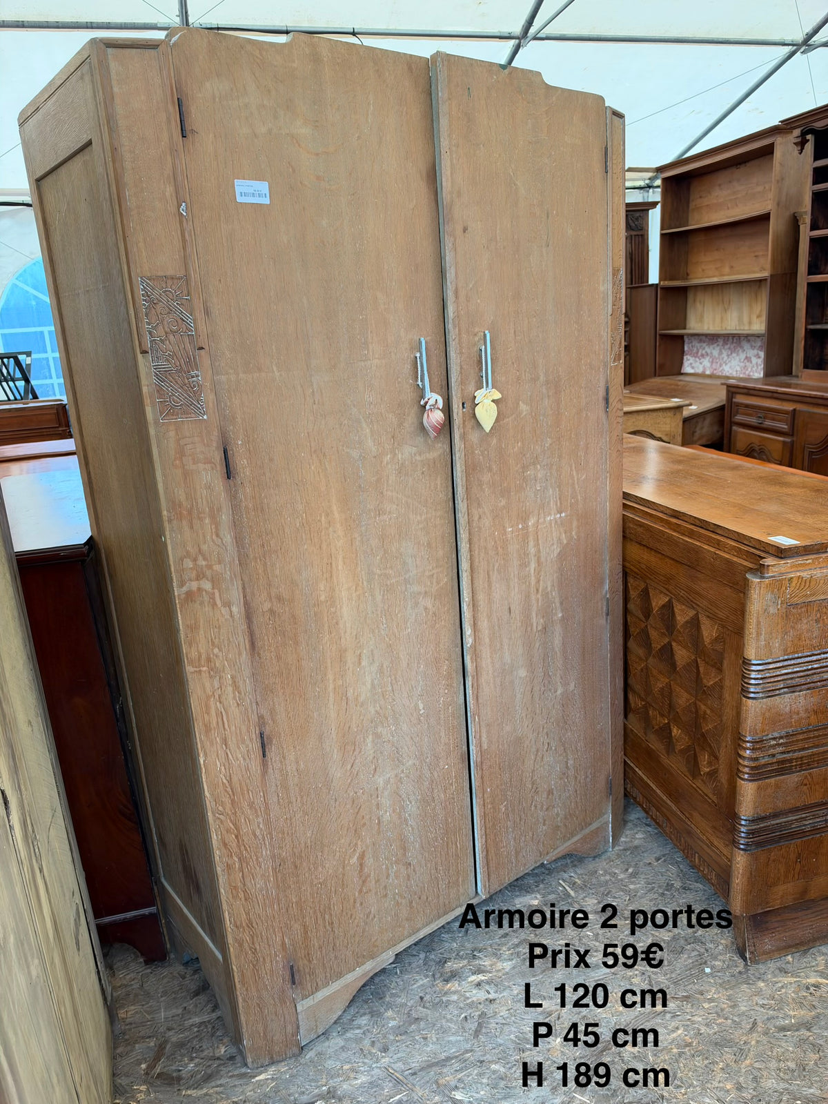 Armoire 2 portes 069376